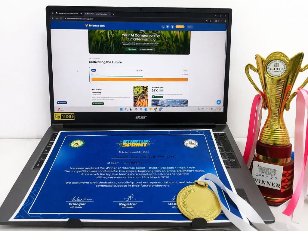 Startup Sprint — 1st Place Winner