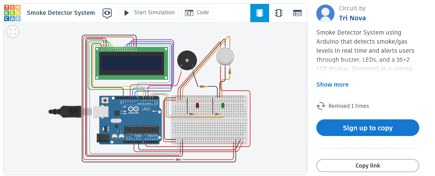 Smoke Detector System